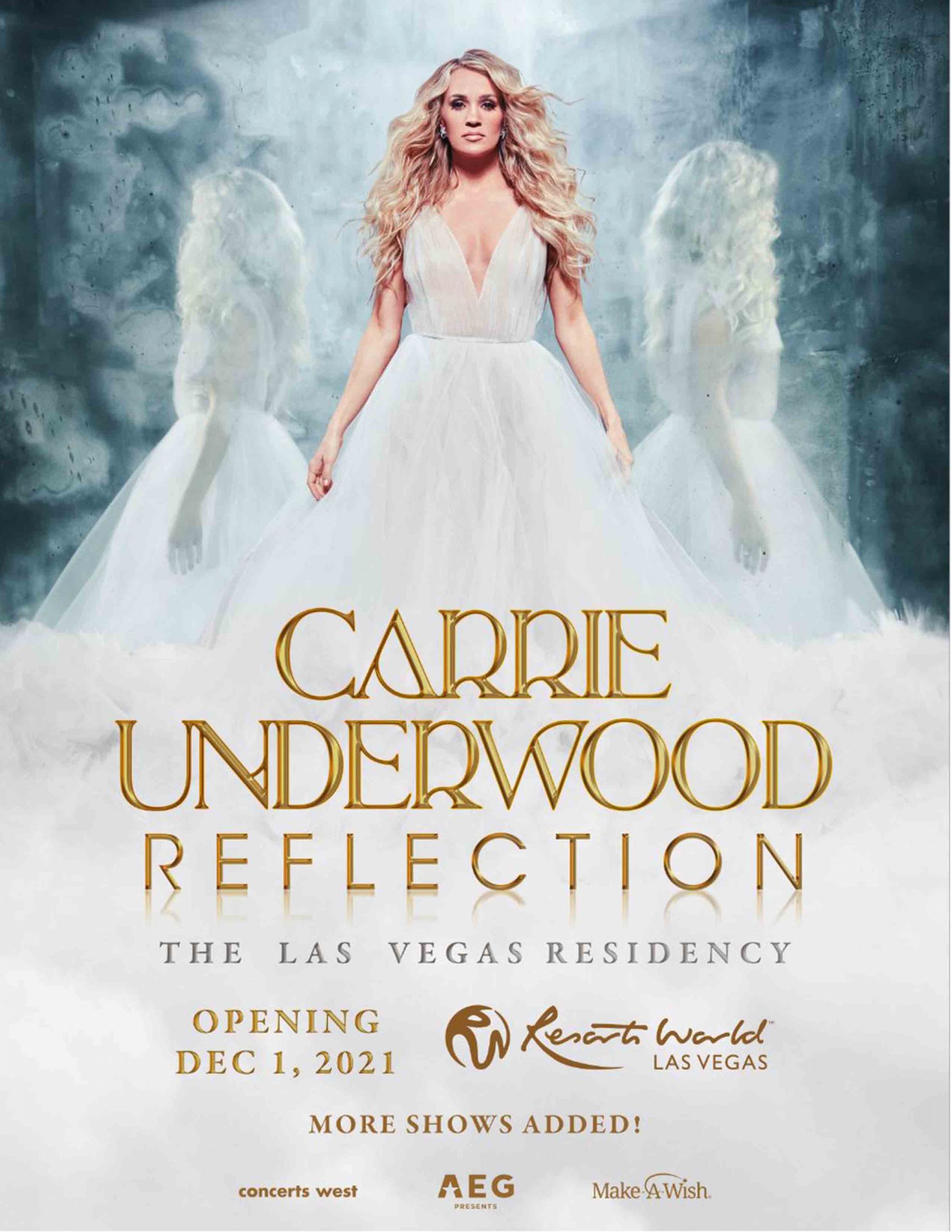 Due To Incredible Ticket Demand, Carrie Adds Six Show Dates to REFLECTION:  The Las Vegas Residency - Carrie Underwood | Official Site